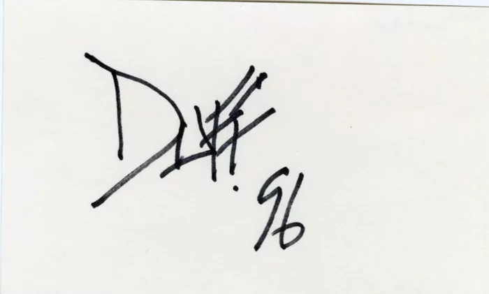 Duff McKagan autograph