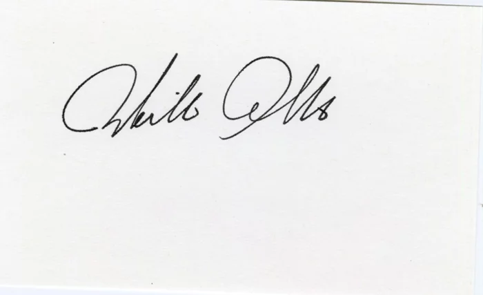 William Atherton autograph