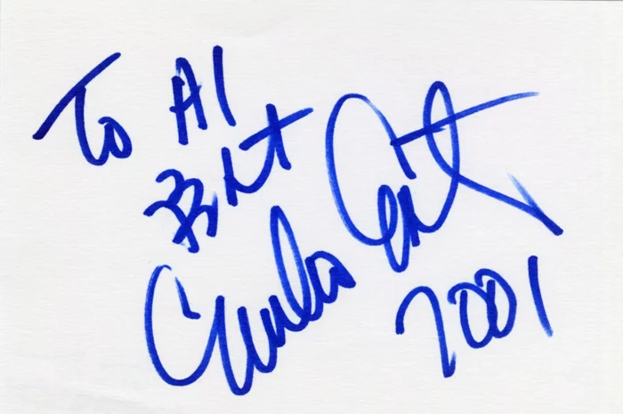 Emilio Estevez autograph