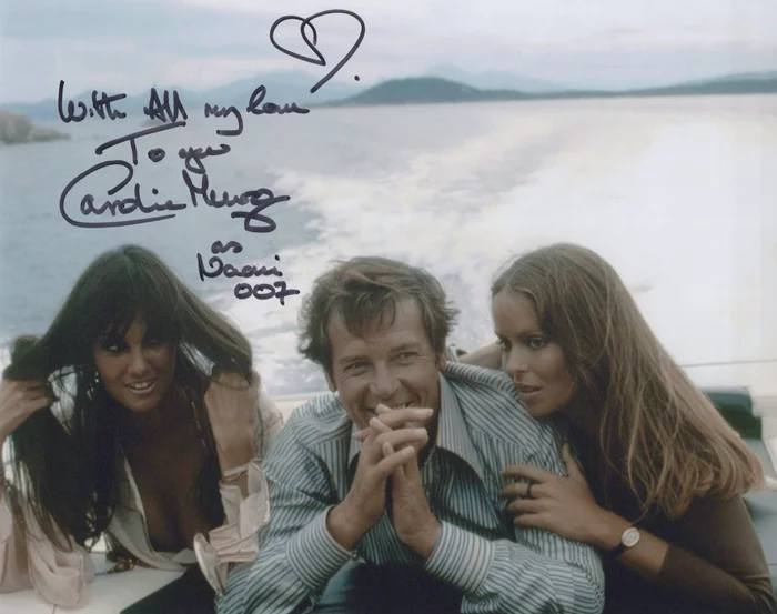 Caroline Munro autograph