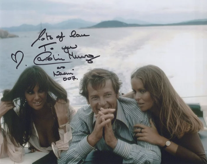 Caroline Munro autograph