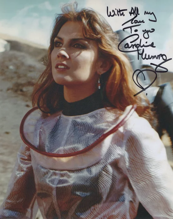 Caroline Munro autograph
