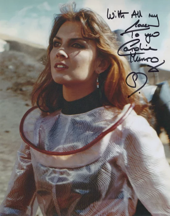 Caroline Munro autograph