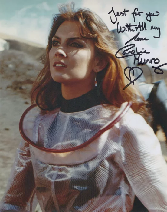 Caroline Munro autograph