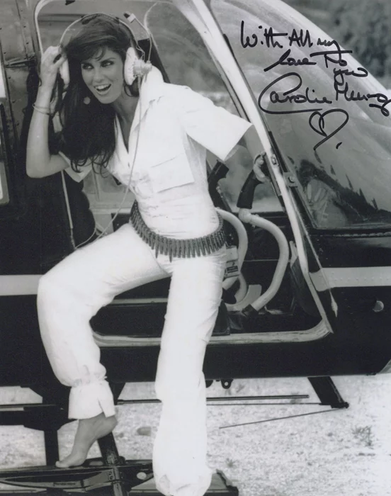 Caroline Munro autograph
