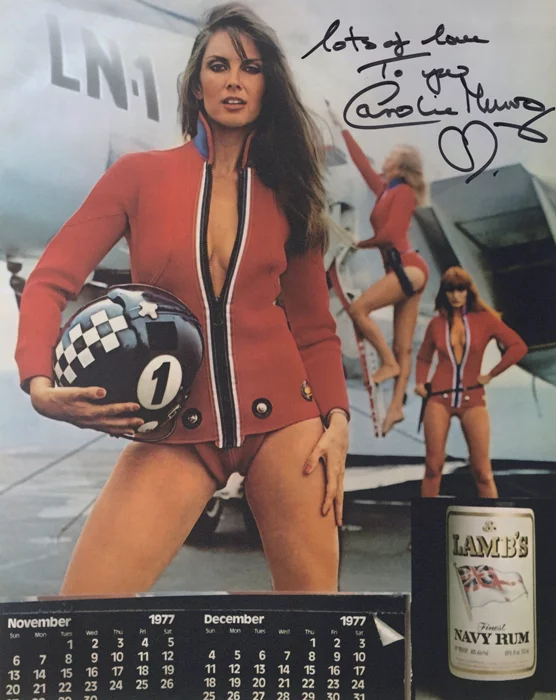 Caroline Munro autograph