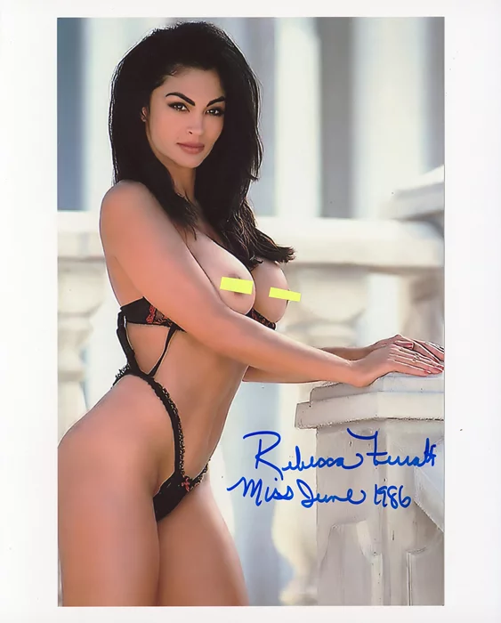 Rebecca Ferratti autograph