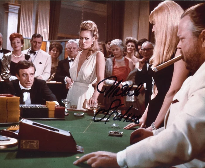 Ursula Andress autograph