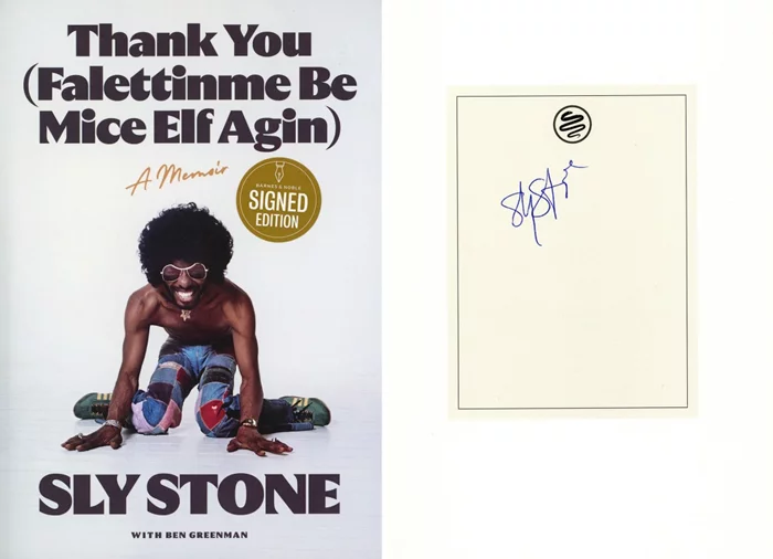 Sly Stone autograph