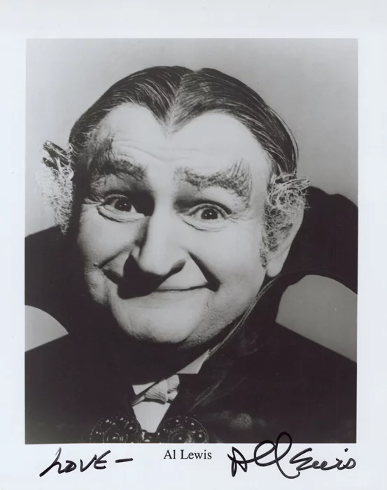 Al Lewis autograph