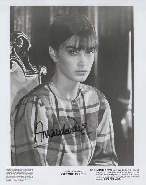 Amanda Pays autograph