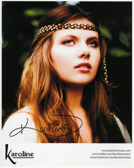 Karoline Rhett autograph