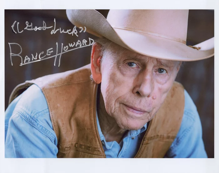 Rance Howard autograph