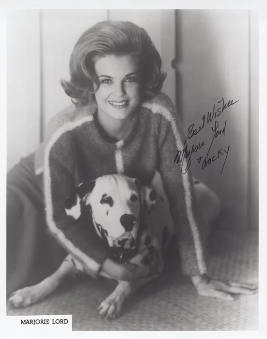 Marjorie Lord autograph