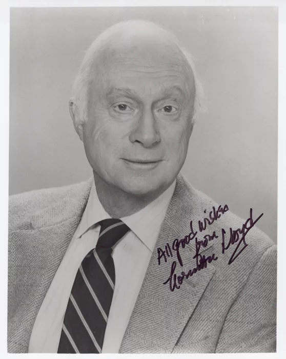 Norman Lloyd autograph