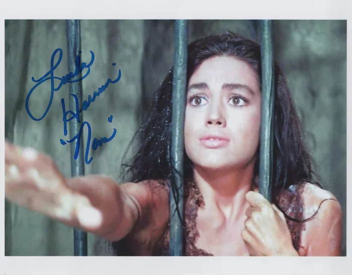 Linda Harrison autograph