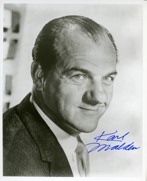 Karl Malden autograph