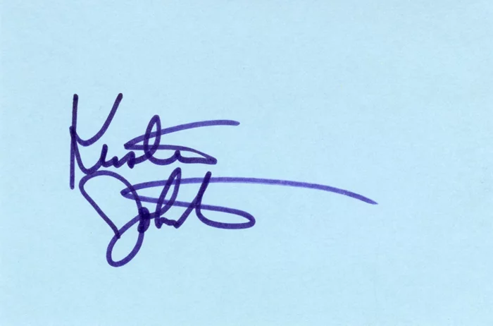 Kristen Johnston autograph