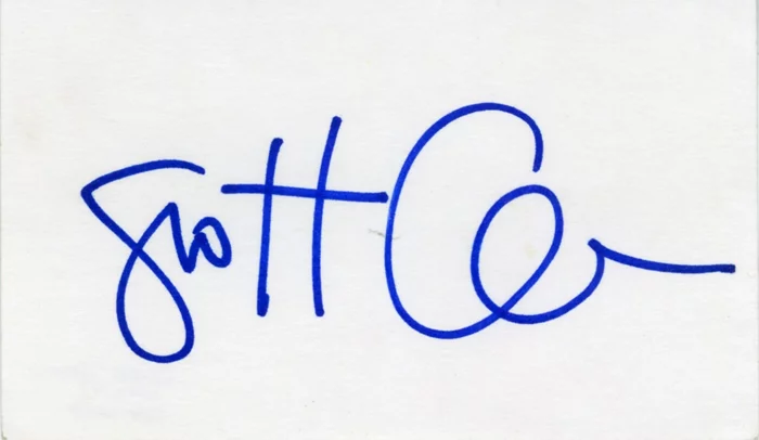 Scott Caan autograph