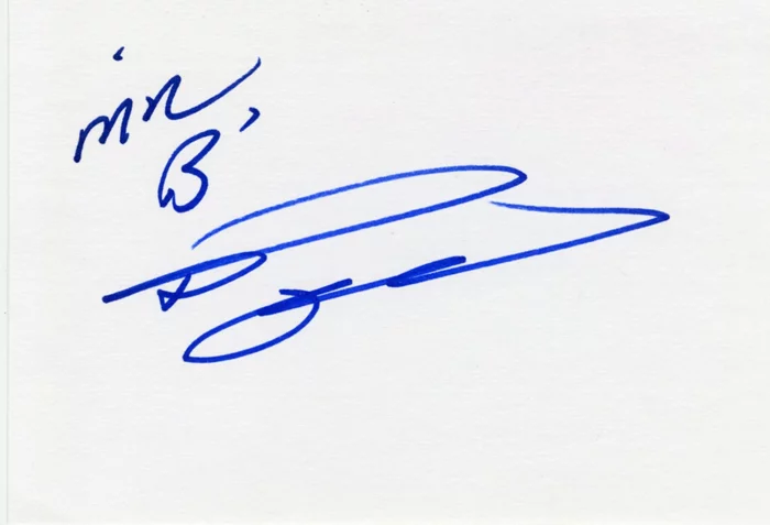 Dennis Haskins autograph