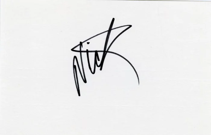 Nick Cannon autograph