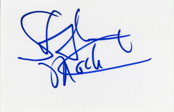 Stephen Macht autograph