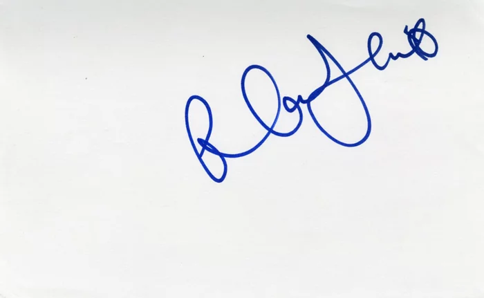 Alan Thicke autograph