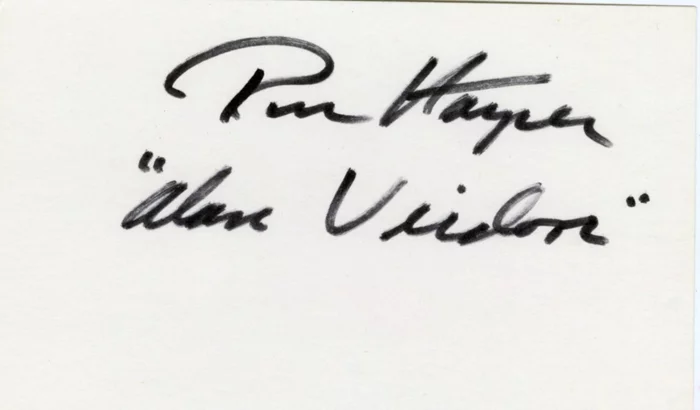 Ron Harper autograph