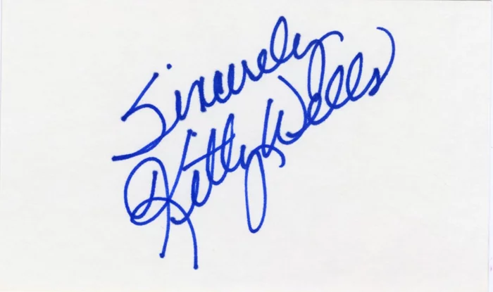 Kitty Wells autograph