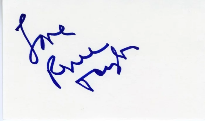 Renee Taylor autograph