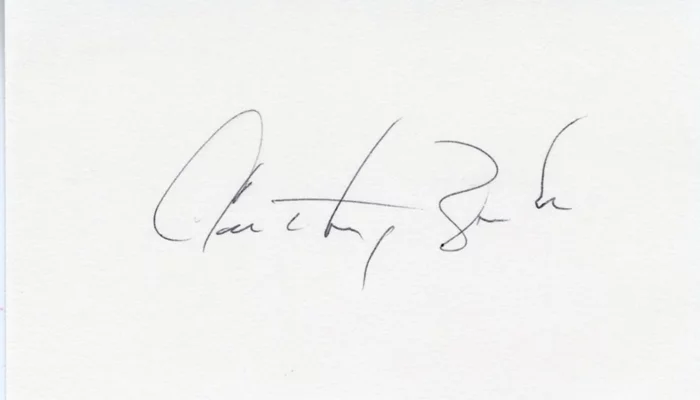 Anthony Zerbe autograph