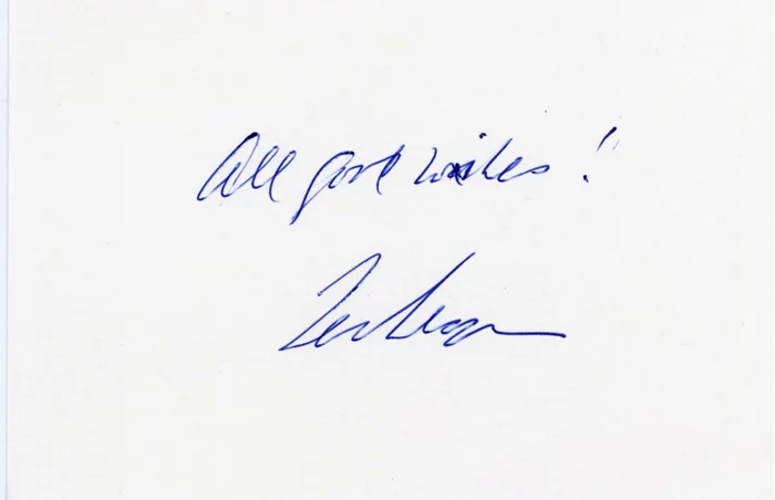 Len Lesser autograph