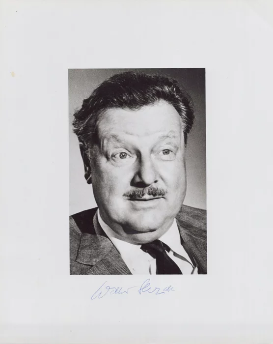 Walter Slezak autograph