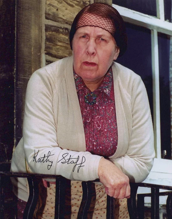 Kathy Staff autograph