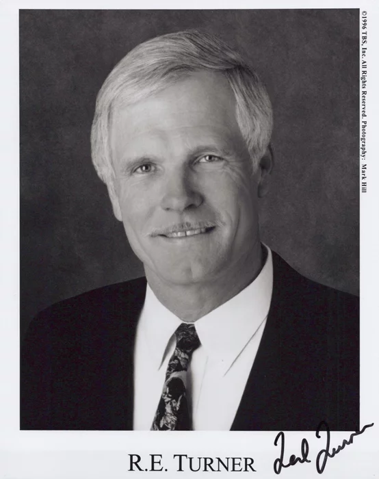 Ted Turner autograph