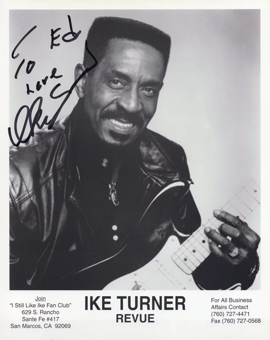 Ike Turner autograph
