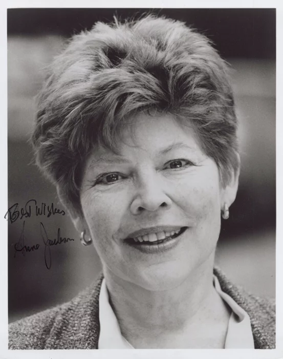 Anne Jackson autograph