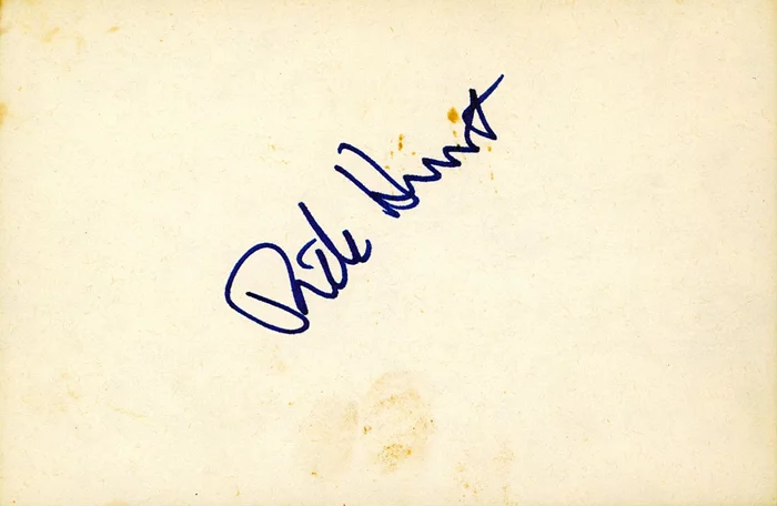Rick Hurst autograph