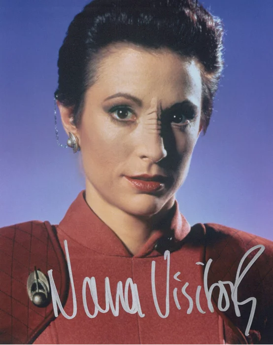 Nana Visitor autograph