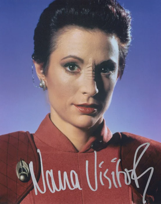 Nana Visitor autograph