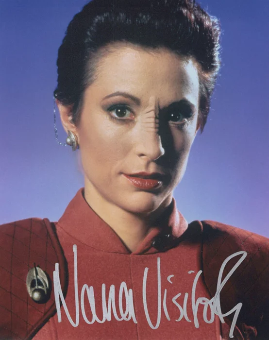 Nana Visitor autograph