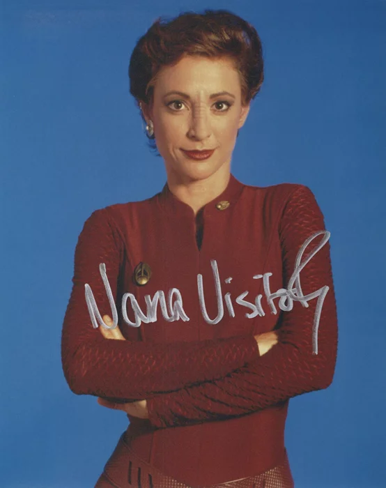 Nana Visitor autograph