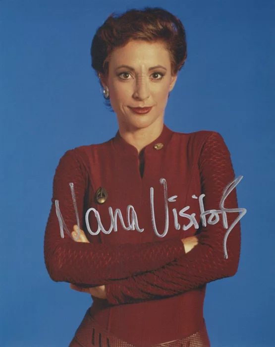Nana Visitor autograph