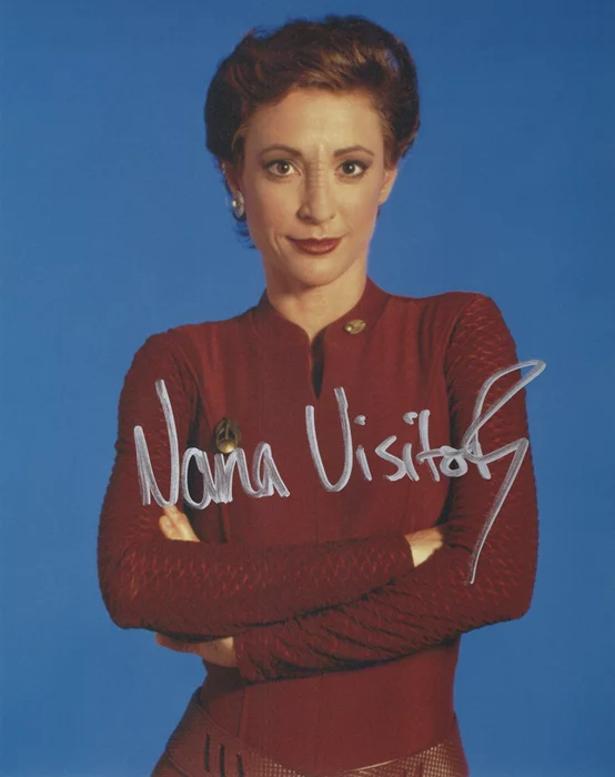 Nana Visitor autograph