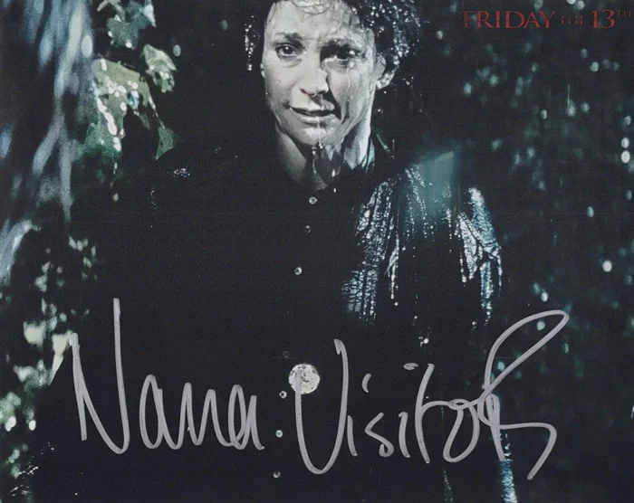 Nana Visitor autograph