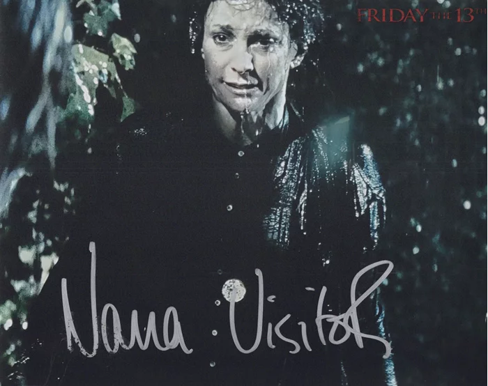 Nana Visitor autograph