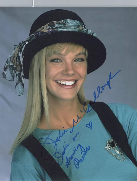 Julie McCullough autograph