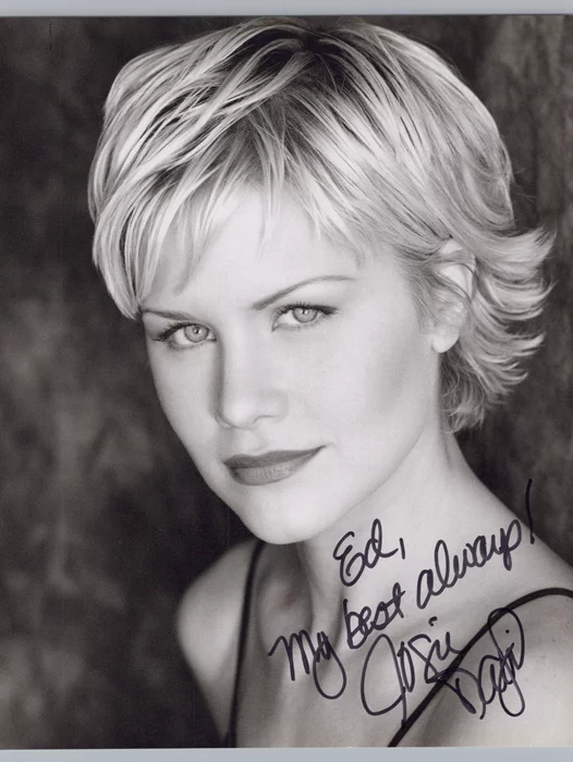 Josie Davis autograph