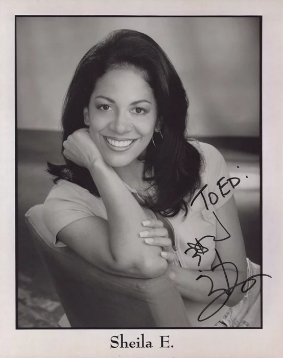 Sheila E autograph