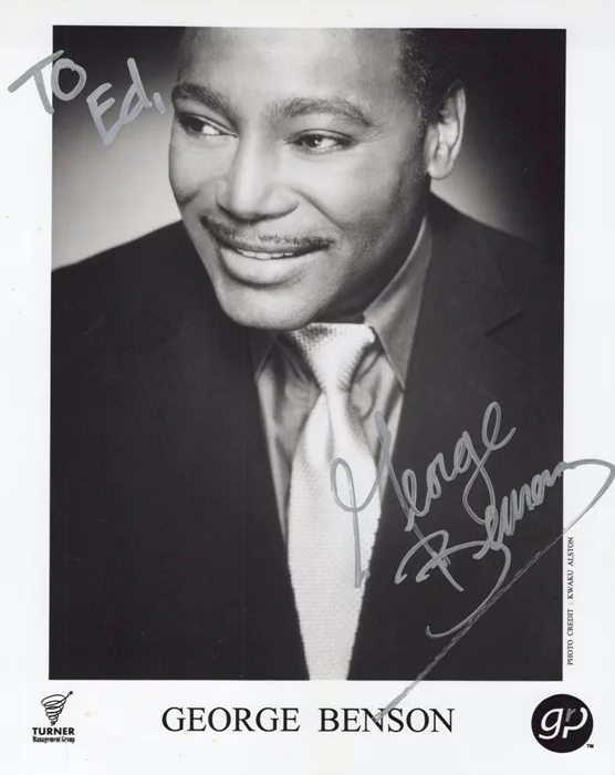 George Benson autograph